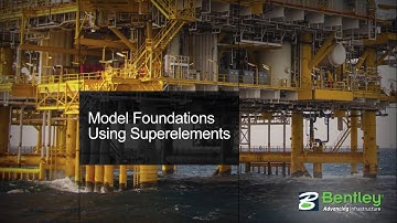 Model Foundations Using Superelements