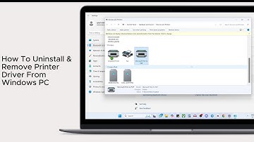 How To Uninstall & Remove Printer Driver From Windows PC