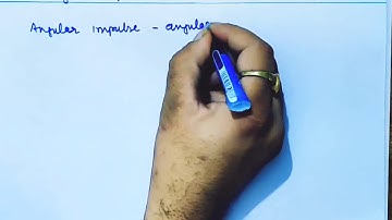 19. Linear and angular impulse