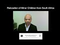 Relocation of minor children from South Africa to the United States of America - Adv. M Abduroaf