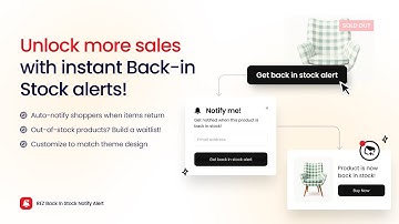 How to Add a "Notify Me" Button with Form & Email Alerts | Step-by-Step Tutorial - REZ Notify Me