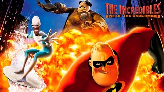 THE INCREDIBLES: RISE OF THE UNDERMINERS All Cutscenes (Game Movie) PS2 1080p HD