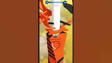 STACK BALL 3D GAMEPLAY SPEED COLOR GAME 🎮 LEVEL 355😀😄😆😂🤣#shorts #shortsfeed