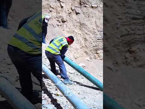 بتن ریزی شمع های سازه نگهبان پروژه پارسا گلوریوس و استفاده از لوله های هیدروفلوم برای کنترل جداشدگی