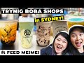 TRYING BOBA SHOPS IN SYDNEY FT. FEED MEIMEI! (Ultimate Bubble Tea Taste Test in Australia!)