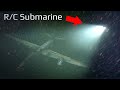 Exploring a Crashed WWII Bomber with My R/C Submarine