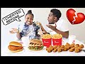 FINALLY CONFESSING TO DRE THAT I CHEATED... FT. CHICK FIL A MUKBANG