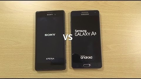 Sony Xperia M4 Aqua VS Samsung Galaxy A5 - Speed Test!