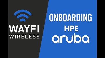 HPE Aruba Old Central Setup with WayFi Wireless | Enable Passpoint for Carrier Offload