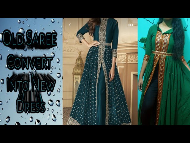 Top 210+ dresses from old georgette sarees best