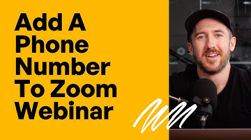 Add A Phone Number To Zoom Webinar Registration