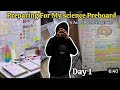 Preparing for my science Preboard as a CBSE 10th Grader 🫶🏻|| Productive Study Vlog 🤌🏻