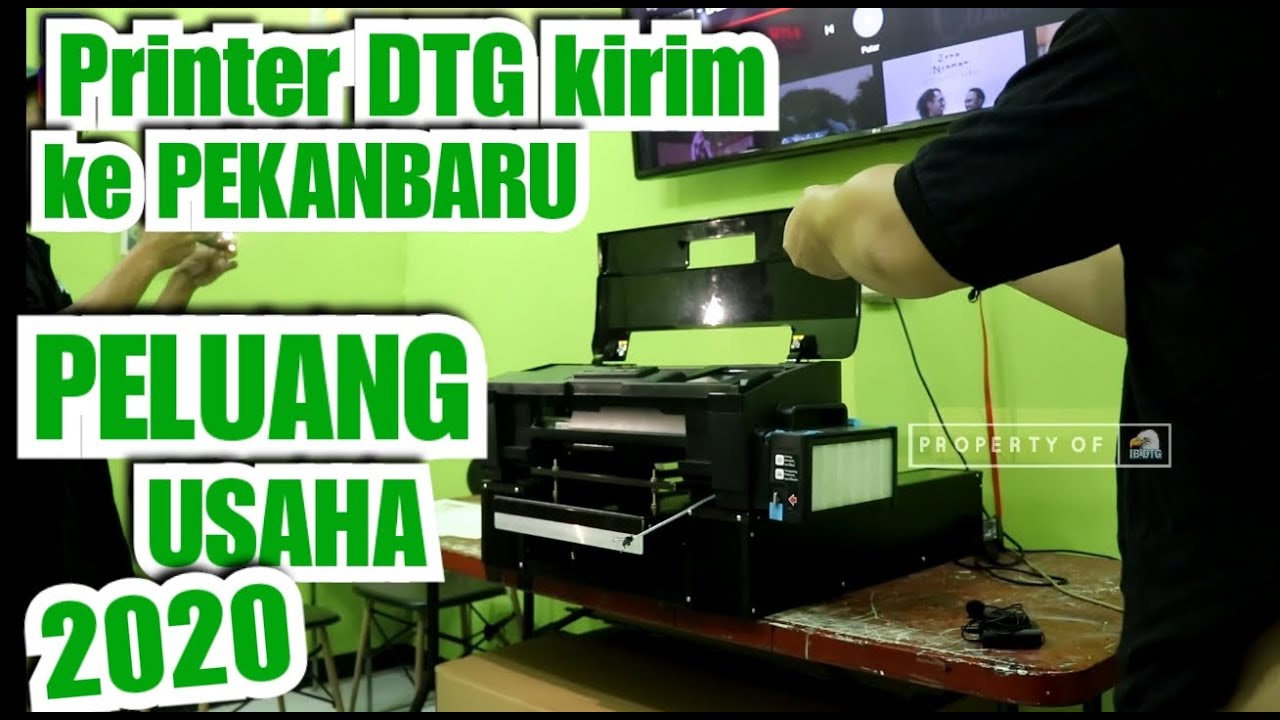  PAKET  USAHA  2022 USAHA  sablon  kaos  printer DTG YouTube