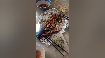 Năm Bé Chó Đáng Yêu -p860|Món Cá lóc nướng của mẹ ngon tuyệt #Shorts