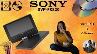 Reproductor DVD Portatil Sony DVPFX820 (01) (Portable DVD Player)