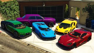 AM FURAT CELE MAI RARE MASINI din GTA 5! *NOUL MEU GARAJ*