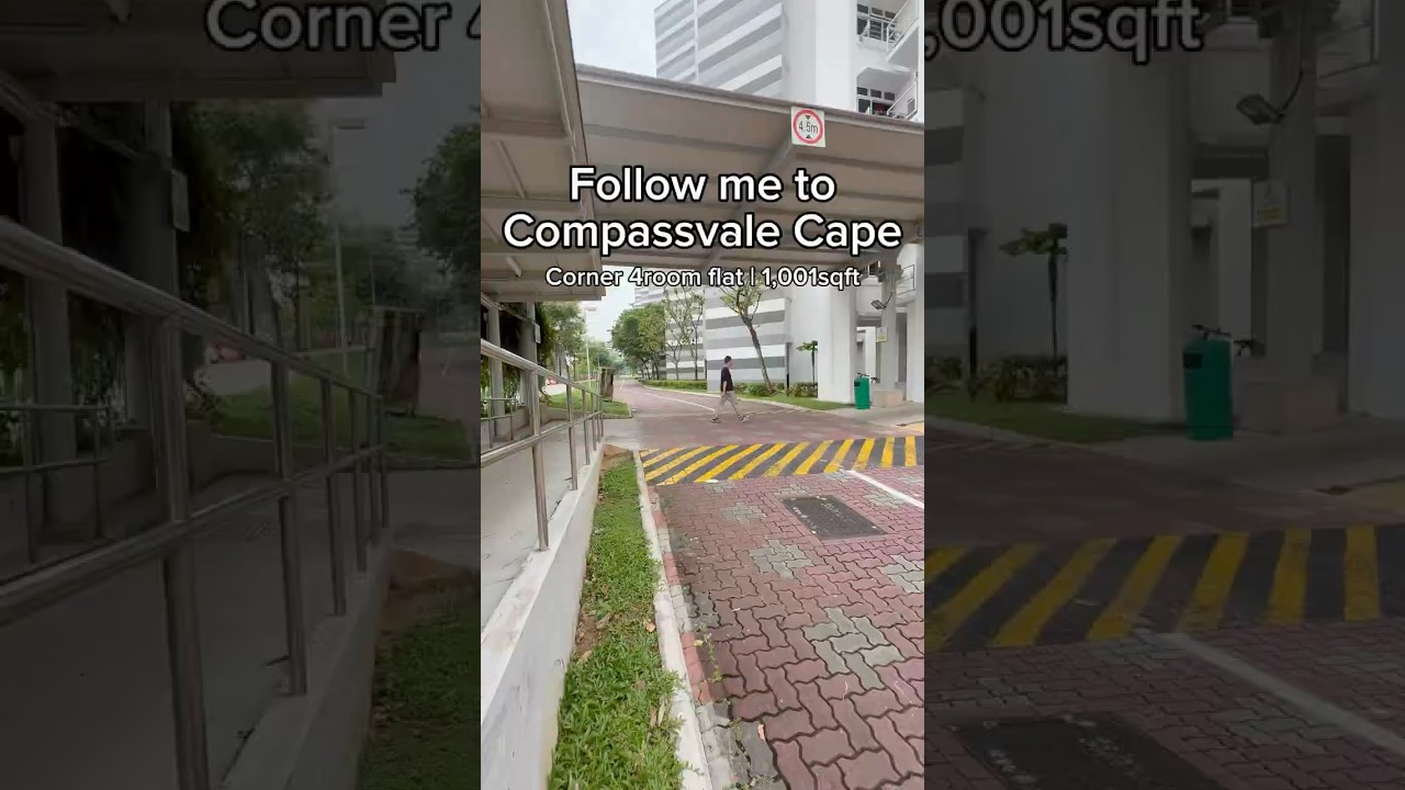 Follow me to 287A Compassvale Crescent 4 room HDB flat with 1,001sqft in Sengkang | Singapore