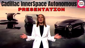 Cadillac InnerSpace Autonomous Concept at CES 2022 Presentation