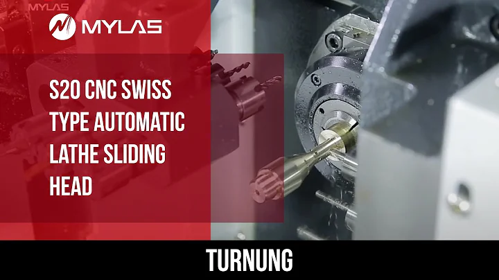 S20 CNC swiss type automatic lathe sliding head