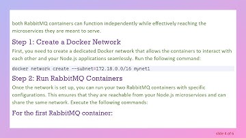 How to Efficiently Set Up RabbitMQ with Node.js Microservices on Docker