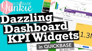 Dazzling Dashboard KPI Widgets in Quickbase