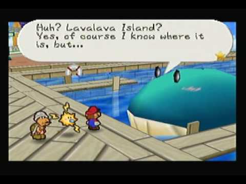 Lets Play Paper Mario - Part 49 - To Lavalava Isla...