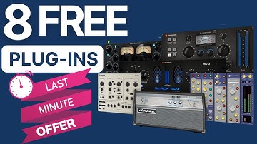 8 FREE PLUGINS LIMITED TIME iZotope’s Neutron Elements NI Ethereal Earth Plugin Alliance & Brainworx