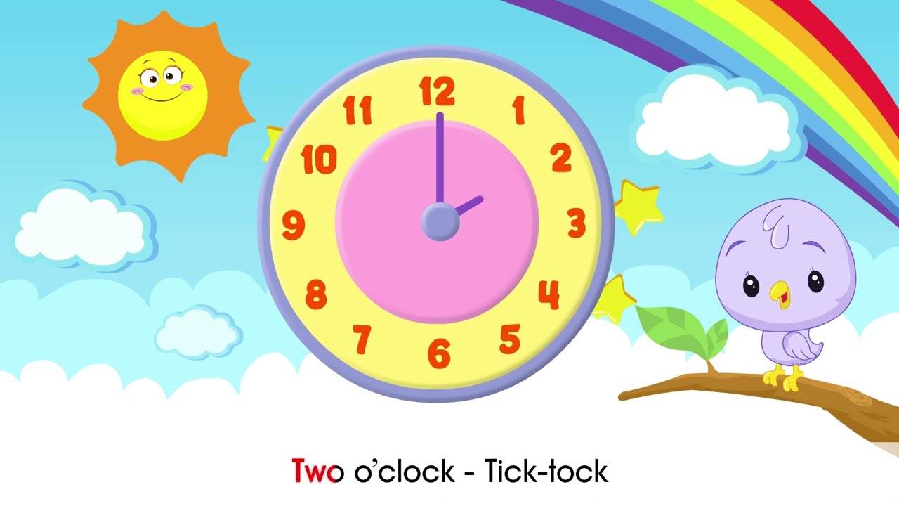 6 00 clock clipart for kids