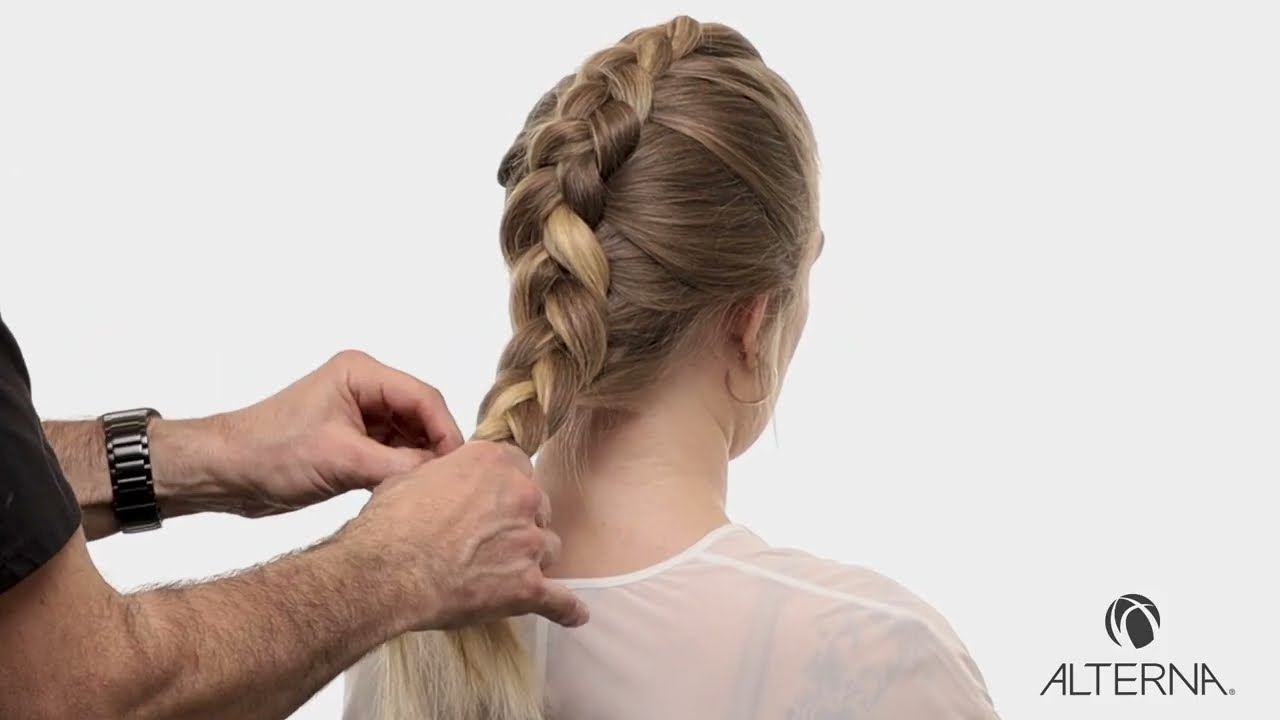 How to Create an Organic Dutch Braid | Alterna Core Styling Techniques