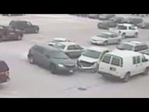 too-stupid-to-drive:-bad-parking-lot-driving-fails;-idiot-in-china-tries-to-avoid-toll---compilation