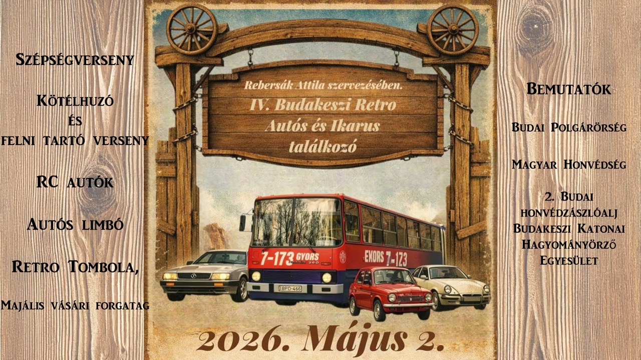 4. Budakeszi Retro Találkozó