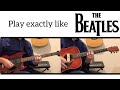She Loves You - Full Guitar Tutorial - The Beatles