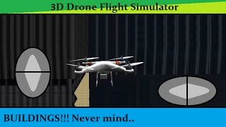 BUILDINGS!! | 3D Drone Flight Simulator | App Gameplay screenshot 1