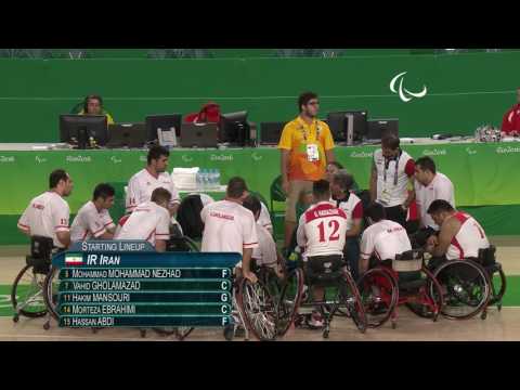 Wheelchair Basketball | Iran v Japan | 9-10 Classification Match | Rio Paralympic Games 2016