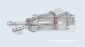 Cấu tạo xi lanh khí nén