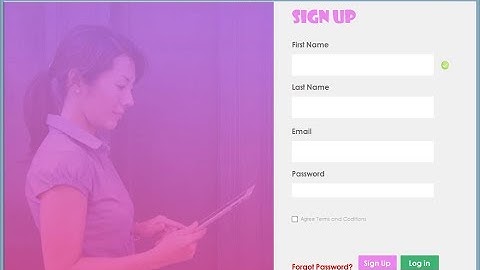 C# - Flat Login Form in Visual Studio