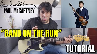 Como tocar "Band on the run" de PAUL McCARTNEY en Guitarra Tutorial Completo