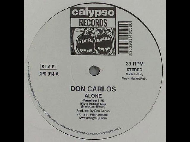 Don Carlos - Alone (Paradise)