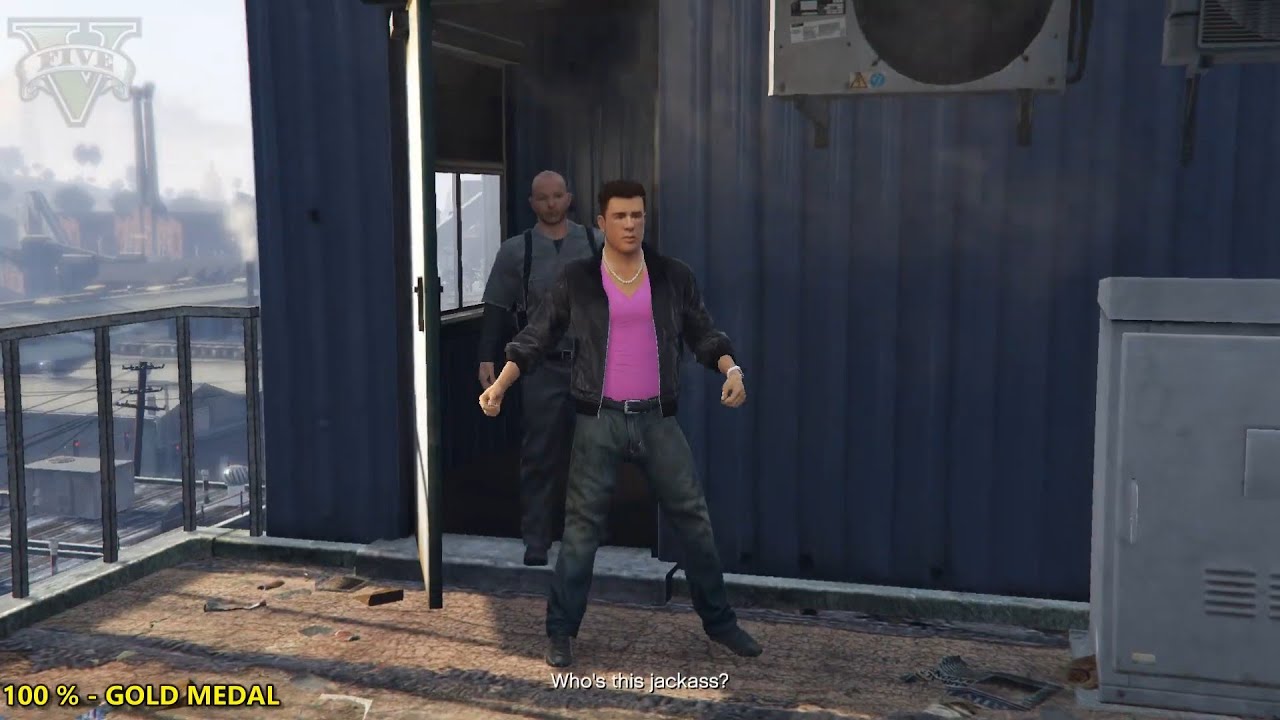 Grand Theft Auto 5: Mr. Richards :(100% Gold Medal) [No Cutscenes]