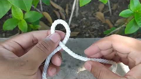 5 Macam Simpul yang Wajib Kalian Ketahui !!