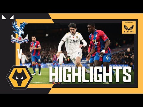 Crystal Palace Wolves Goals And Highlights