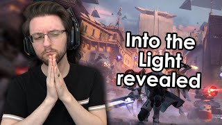 Datto's reaction to the Into the Light reveal stream.