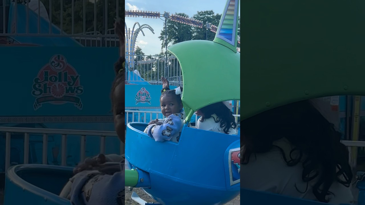 Riding with my aunt Simona