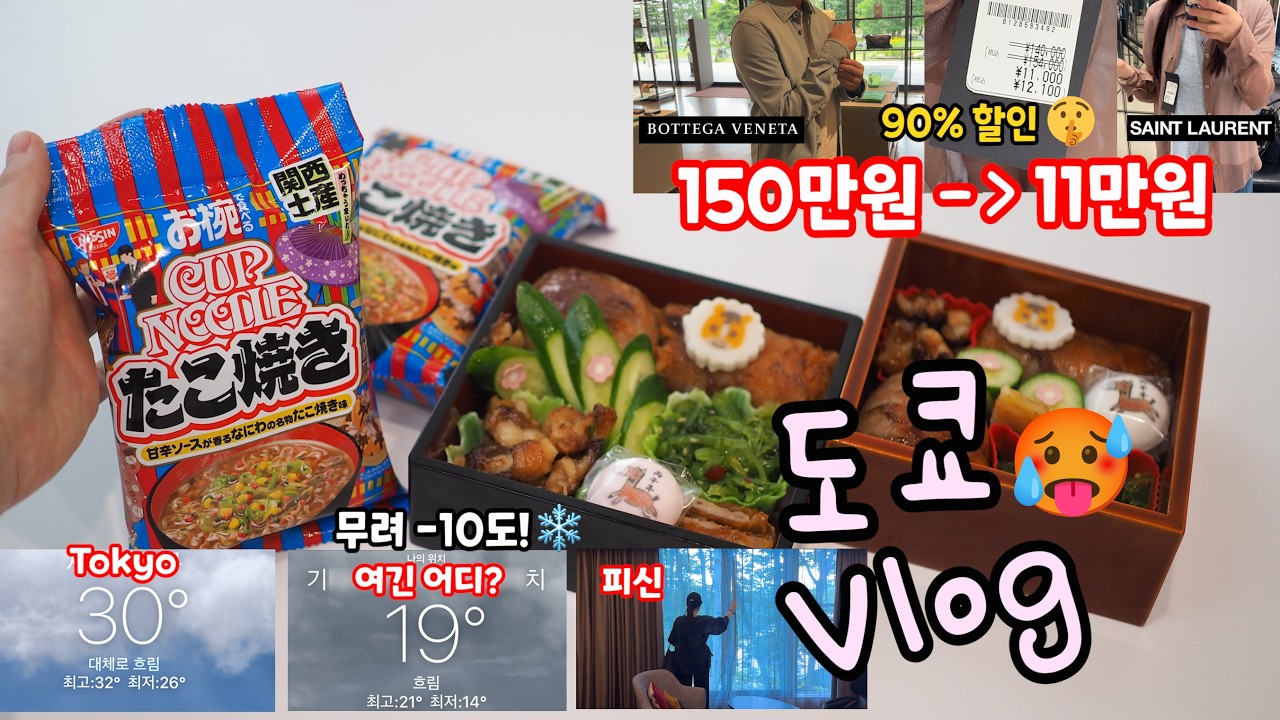 엄마표&아빠표 2번의 현실 도시락🍱😅일본에서 가장 시원한 곳으로 피신하기💦🥵#장어 #가츠동 #맛집 #료칸 #먹방 #휴게소 #아울렛 득템하는 18년 일본살이 Vlog🥳