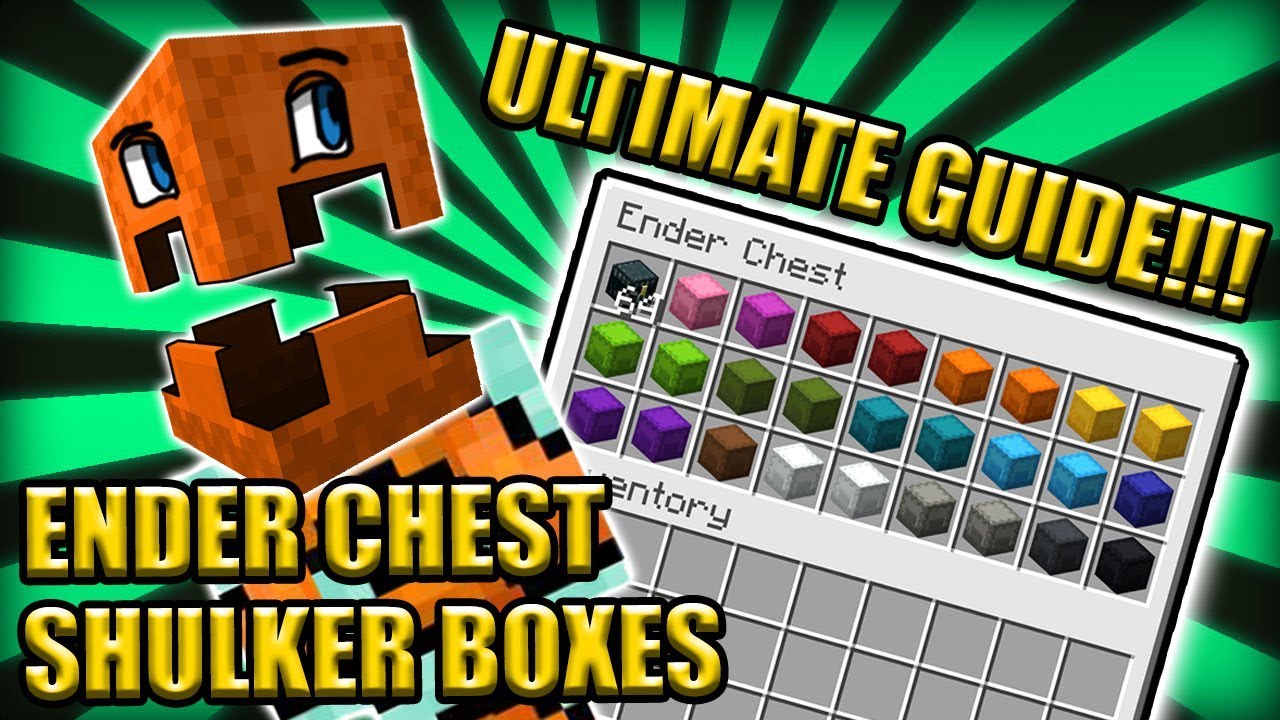 Minecraft Chest Organization Chart