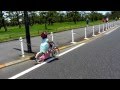 パレスサイクリング　１４インチ自転車で！