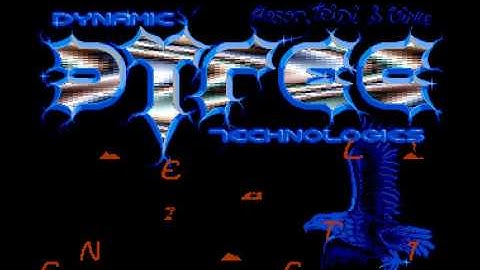 Bintro in Blue by Dytec for Amiga (1992)