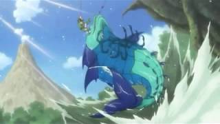 Gon Catches The Fish And Leaves The Island