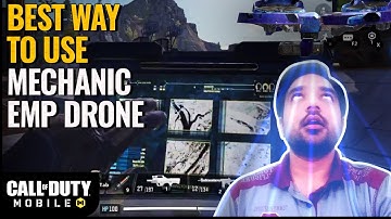 BEST WAY TO USE MECHANIC EMP DRON | CALL OF DUTY MOBILE