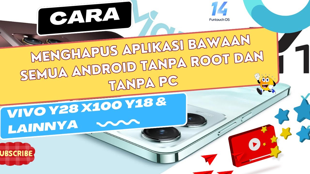 Cara Menghapus Aplikasi Bawaan Semua Android TANPA ROOT dan TANPA PC HP ...